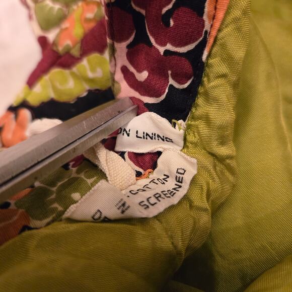 Vtg Size 10 A-Line Skirt Design-Thai for Lord&Taylor Hand Screened in Thailand - Picture 9 of 15